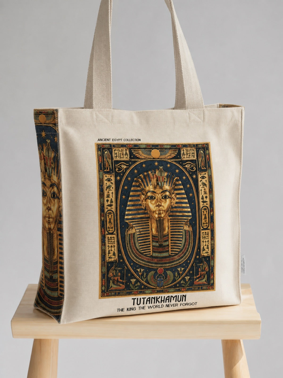 Tutankhamun - Tote Bag - Artsy Tote Bag | My Turtle